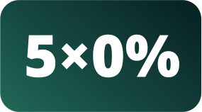 5x0%